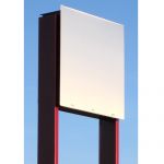 Casuta postala cu stativ si parte frontala din otel inoxidabil Parras InoxDoor IOS 4