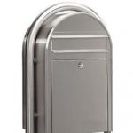 Casuta postala livrata cu doua chei Blumenau Inox BOB 2