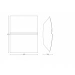 Casute postale cu set de montare pe perete inclus Obregon FOR 3