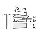 Cutie postala cu doua compartimente de corespondenta Distrito InoxDoor IOS 7