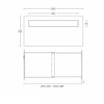 Cutie postala cu incastrare in perete Salamanca FOR 4