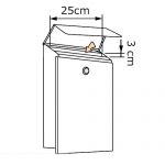 Cutie postala de capacitate redusa cu design elegant Jalisco IOS 11