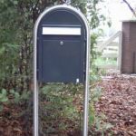 Cutie postala din otel inoxidabil pentru exterior Blumenau InoxDoor BOB 4