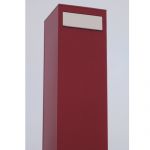 Casuta postala cu montaj simplu si rapid si placa de baza integrata Candelaria InoxDoor IOS 3