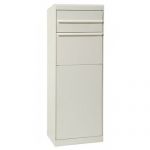 Casuta postala montare la sol colectare corespondenta prin spate Alexander MEF 3