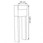 Casute postale cu pilon de sustinere inclus Ensenada IOS 7