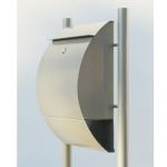 Casute postale de exterior cu stativ inclus si suport pentru ziare Comondu IOS 2