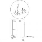 Cutie postala din inox cu inchizatoare cilindrica Cabos Inox IOS 3