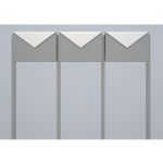 Casuta postala de corespondenta pentru casa cu trei cutii postale Diascia IOS 4