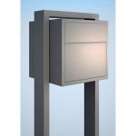 Casute postale elegante pentru case, vile si scari de bloc realizate din otel acoperit cu pulbere Celosia IOS 2