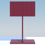 Casute postale pentru scari de bloc si apartamente cu 6 sloturi si fixare la sol Wishbone IOS 3