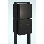 Casute primire posta cu doua cutii postale pentru corespondenta Clematis IOS 3