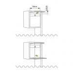 Cutie postala cu montare la sol si clapete din inox pentru exteriorul casei Quince IOS 7