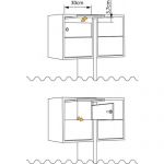 Cutie postala mare cu suport inclus pentru patru proprietari Nepeta IOS 7