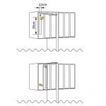 Cutii postale depozitare corespondenta scari de bloc pentru 6 proprietari Trollius IOS 7