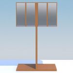 Cutii postale mari pentru exteriorul casei si scari de bloc cu 4 sloturi de corespondenta Sedum IOS 4