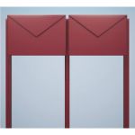 Cutii postale multiple cu compartimente separate pentru doi utilizatori Crocosmia IOS 4