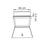 Cutii postale multiple din otel inoxidabil pentru trei utilizatori Dianella IOS 4