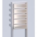 Cutii primire posta de exterior pentru cinci proprietari Nymphea IOS 4