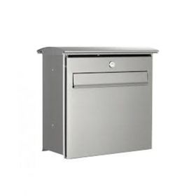 Casuta postala de exterior din inox cu suport pentru ziare inclus Esteli MACH 2