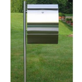 Cutii postale de exterior din inox cu un singur picior Paz IOS