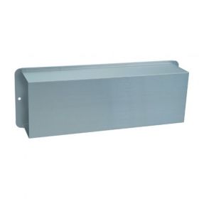 Raft de ziare din inox pentru cutii postale Chad Inox ROT