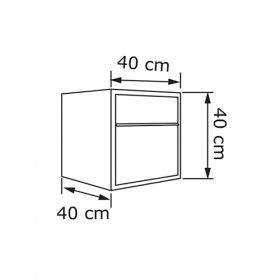 Cutii postale de exterior cu clapeta din inox si suport inclus Lobelia IOS 9