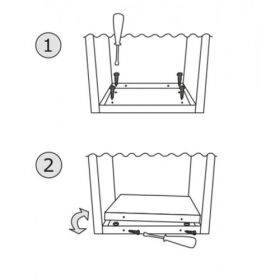 Linaria IOS - cutie postala cu patru compartimente pentru scari de bloc si casa 4