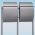 Cutii postale colective realizate din otel acoperit cu pulbere pentru doi utilizatori Aubreita IOS 3