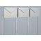 Cutii postale multiple din otel inoxidabil pentru trei utilizatori Dianella IOS